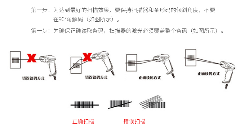 新大陆NLS-OY20-RF条码扫描枪使用要领